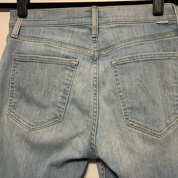 MOTHER the tomcat jeans, button fly, cropped length, color: It’s Kinda My Thing - Picture 7 of 8